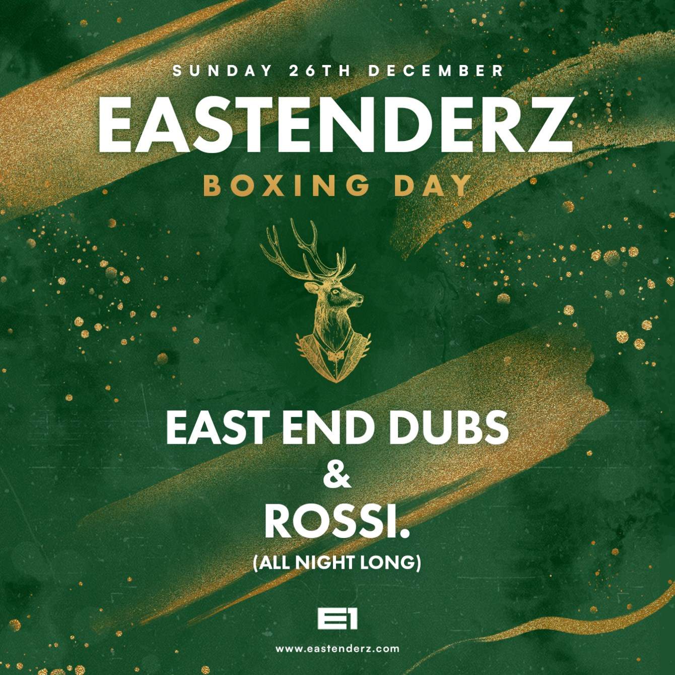 Eastenderz Boxing Day Rave at E1, London