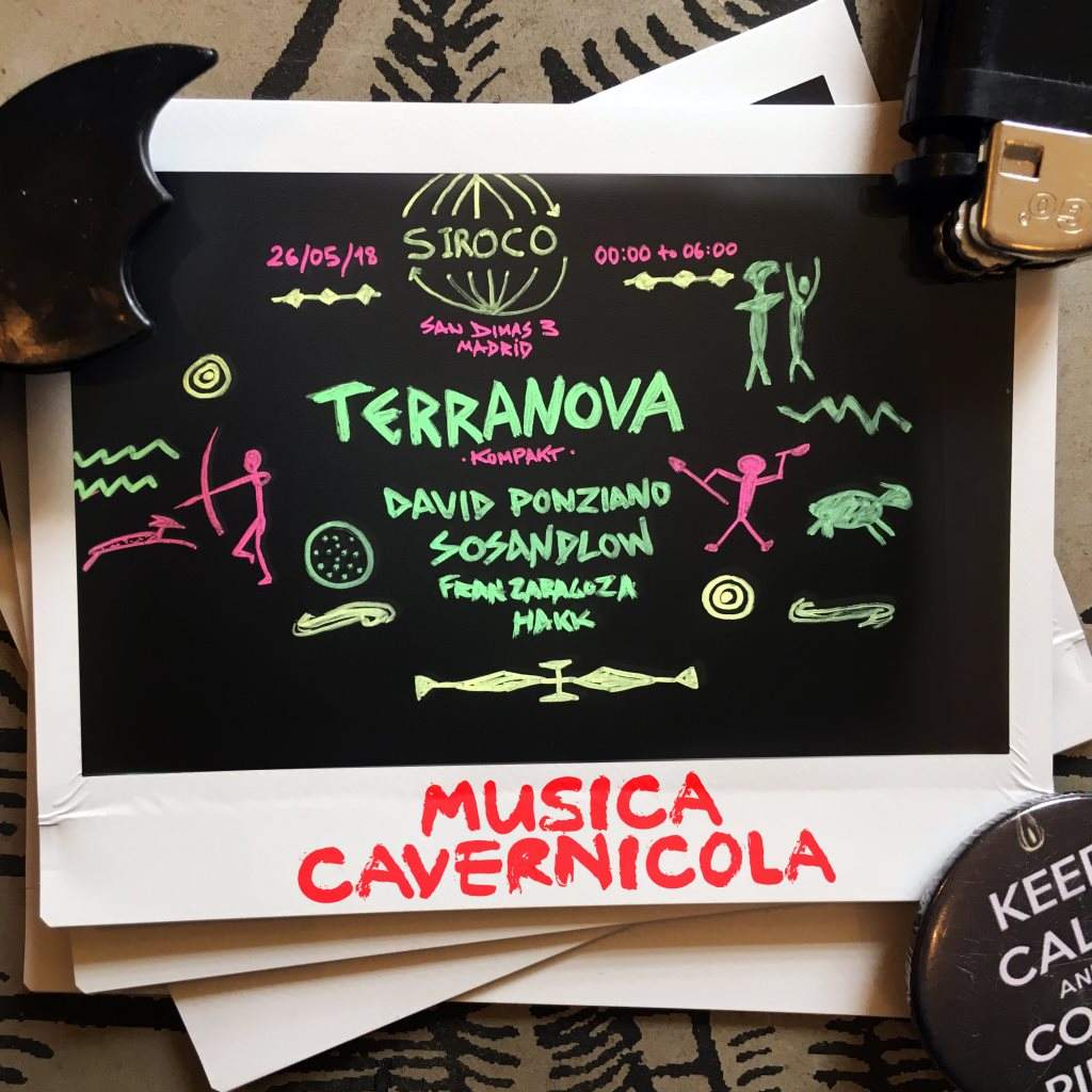Musica Cavernicola presents Terranova - フライヤー表