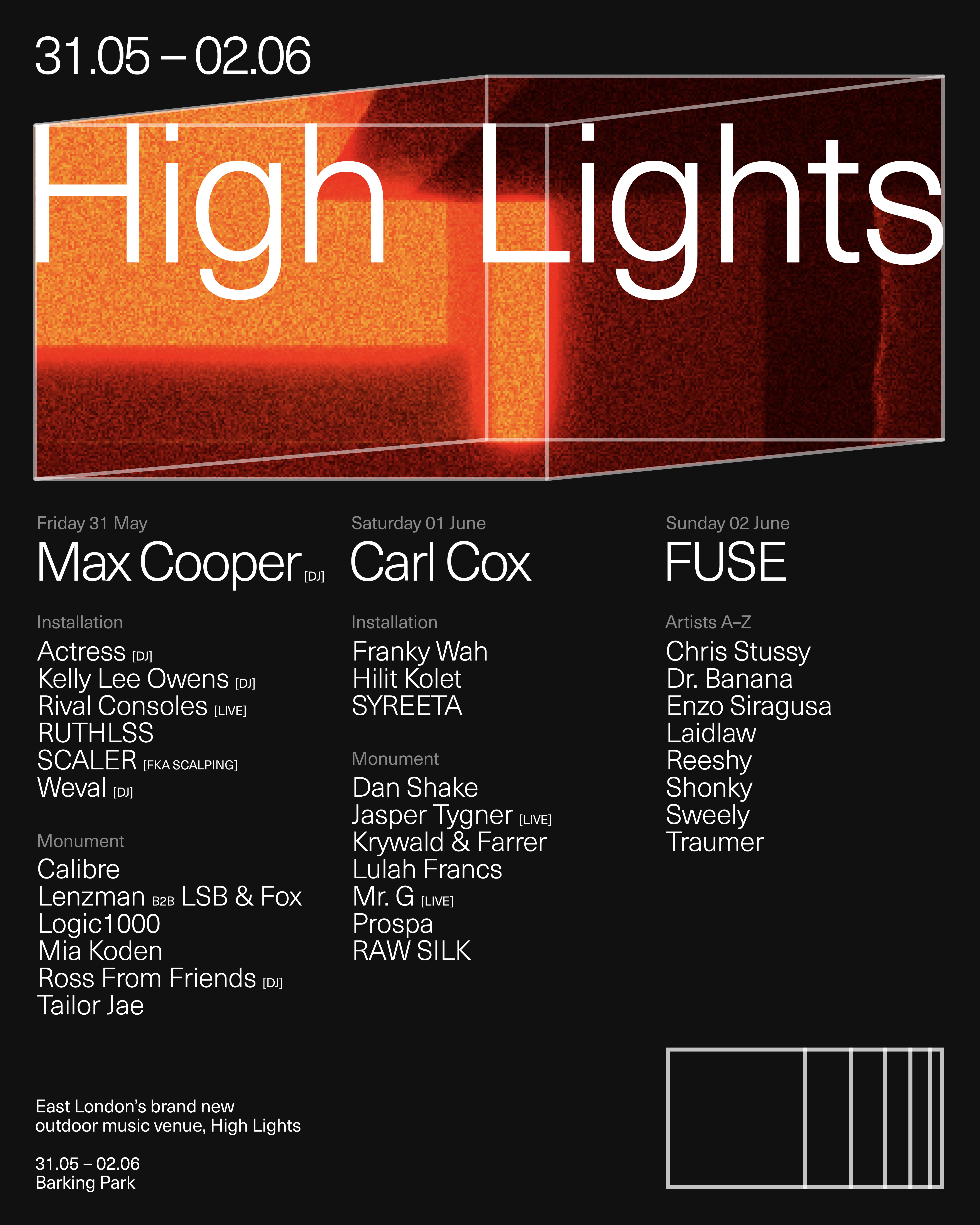 High Lights - フライヤー表
