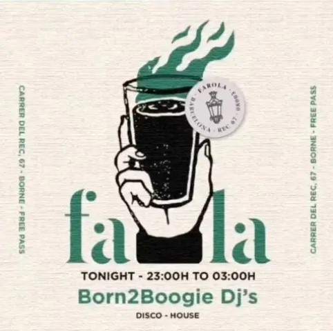[Free] Born 2 Boogie feat. Sergi Delgado + Ruzztic - フライヤー表