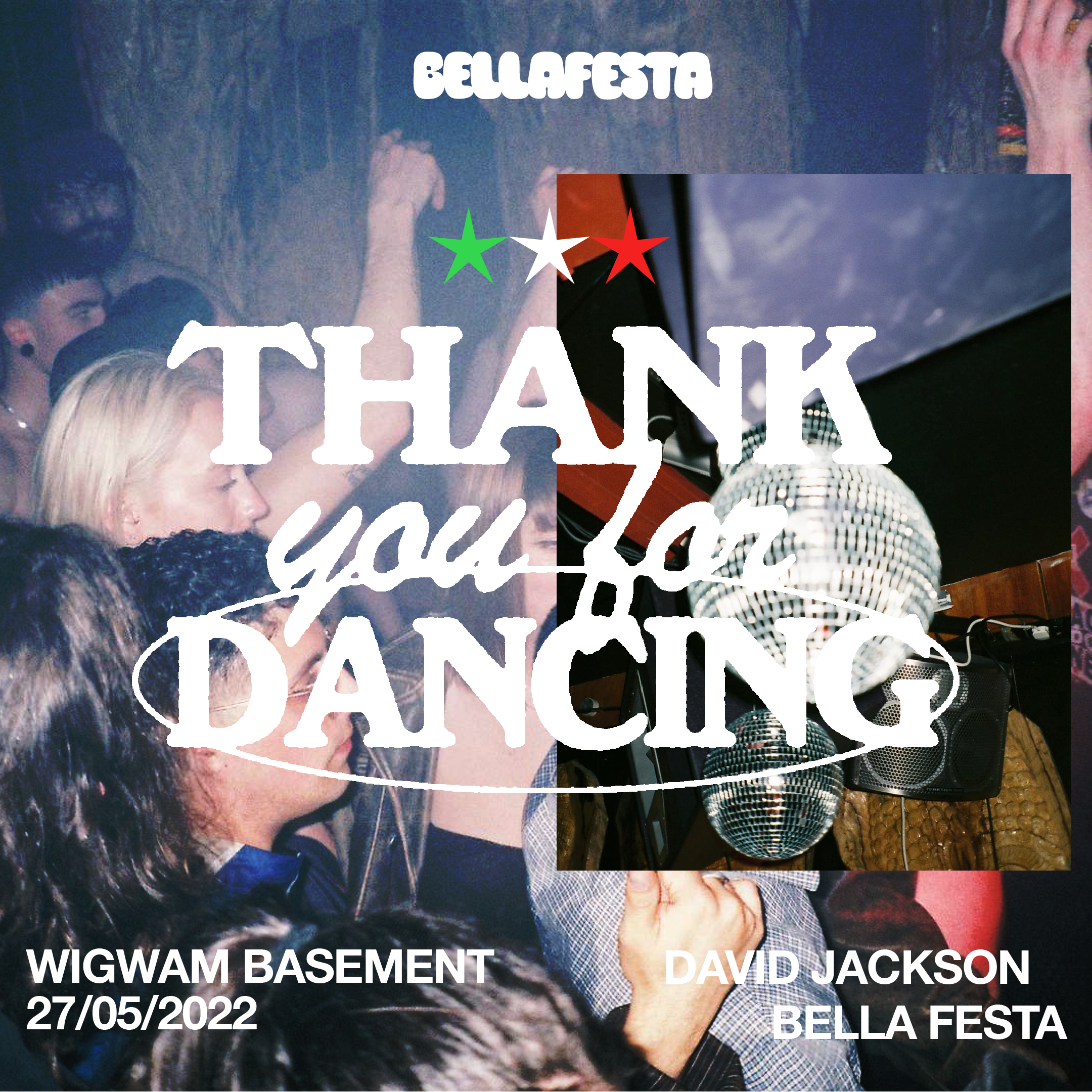 Bella Festa: Thank You For Dancing (w/ David Jackson) - Página frontal
