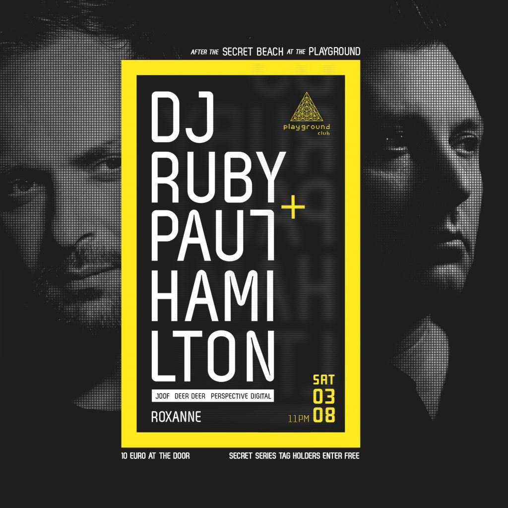 DJ Ruby & Paul Hamilton - Página frontal