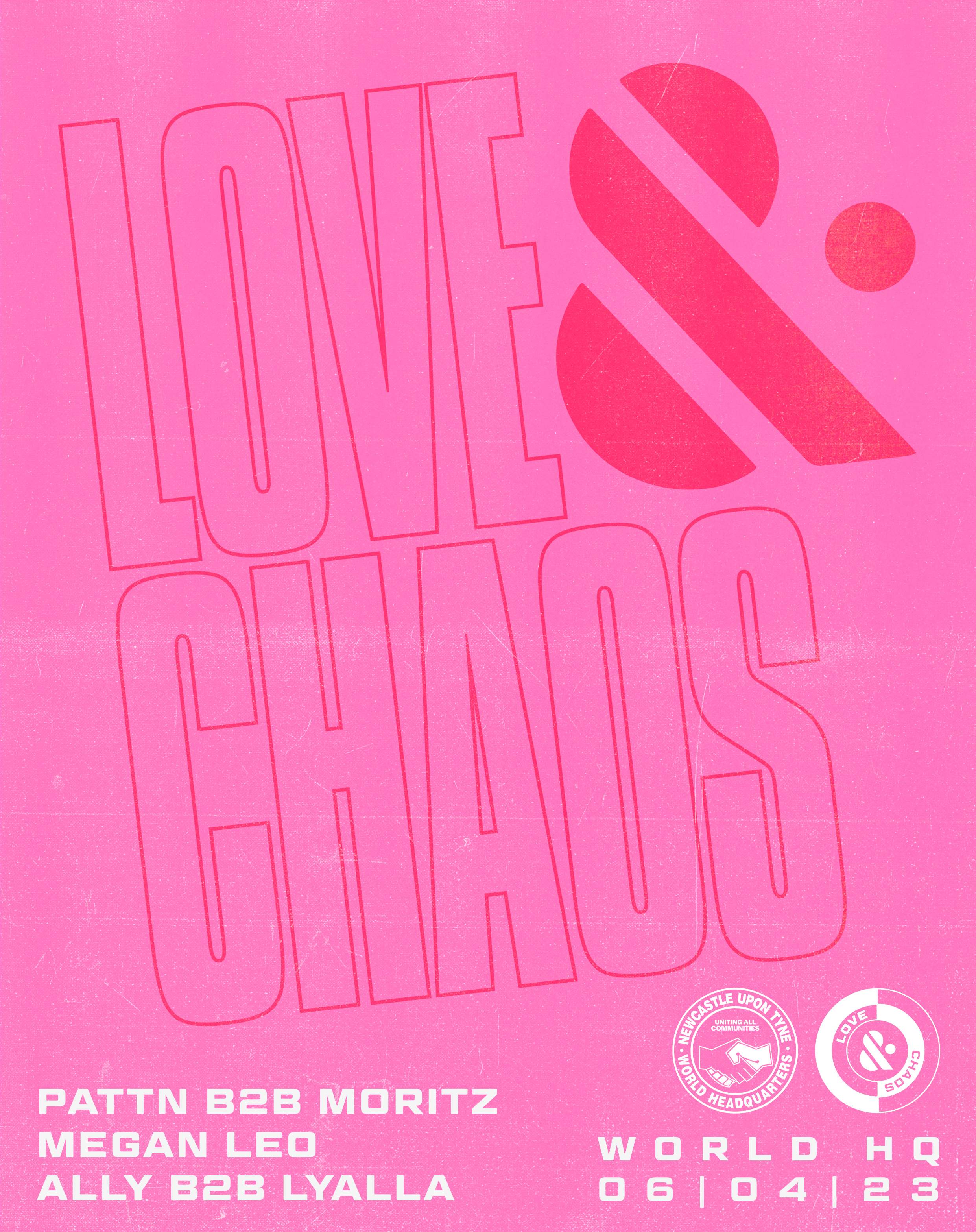 Love & Chaos - フライヤー表