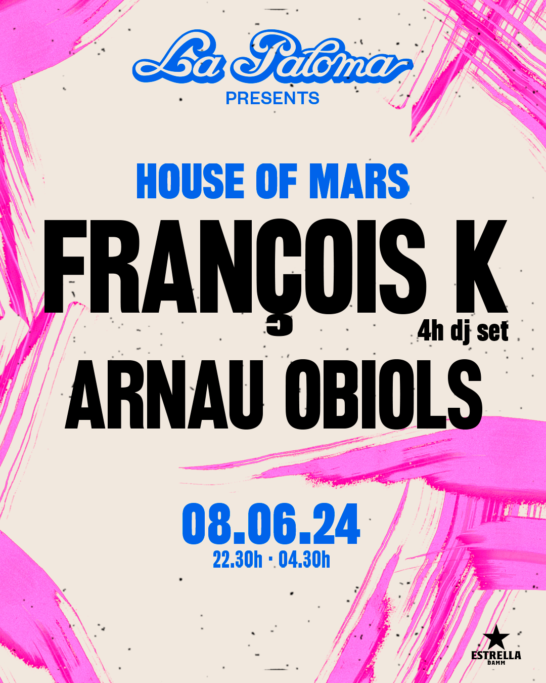 House Of Mars: François K + Arnau Obiols - Página trasera