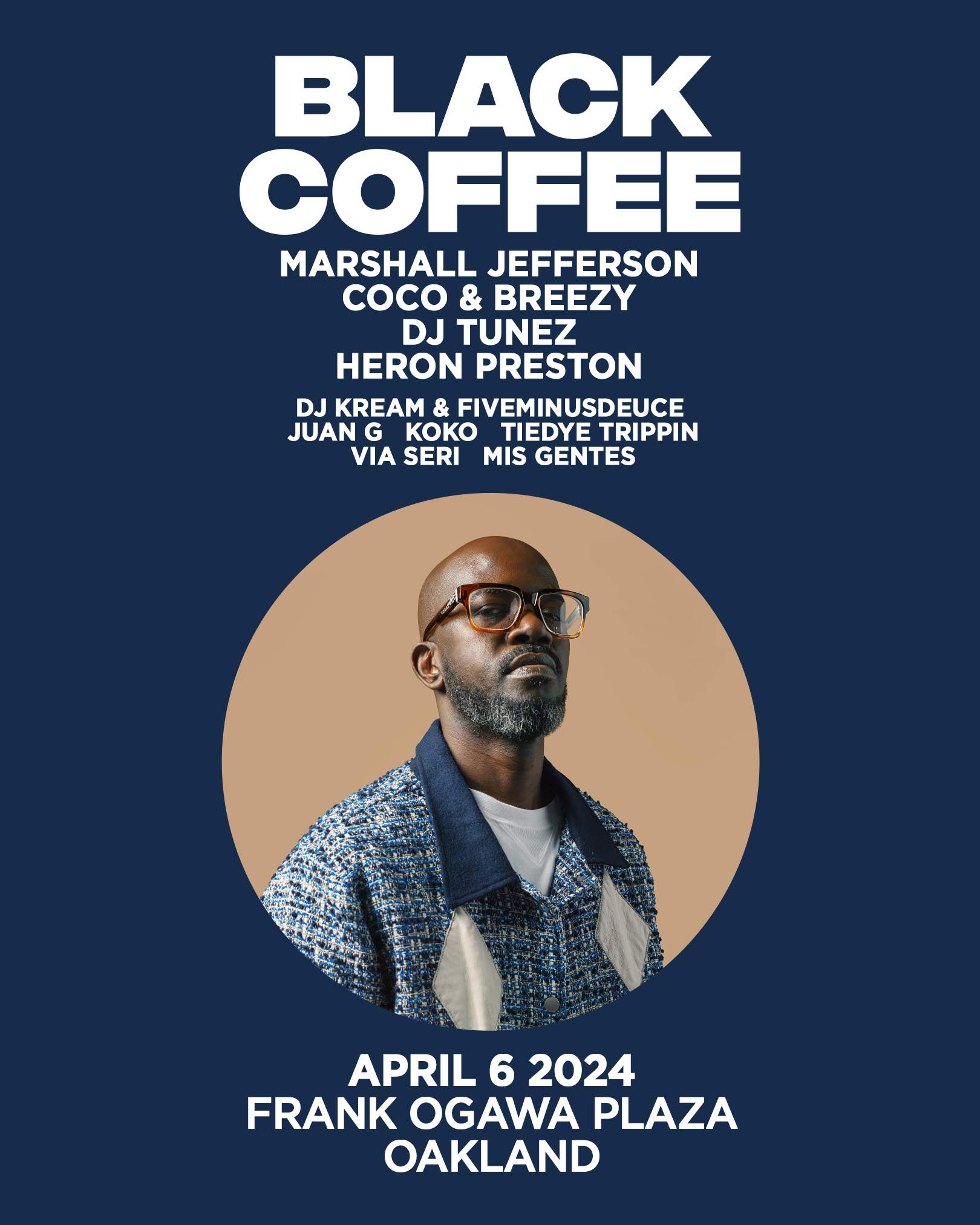 Black Coffee at Frank Ogawa Plaza, San Francisco/Oakland