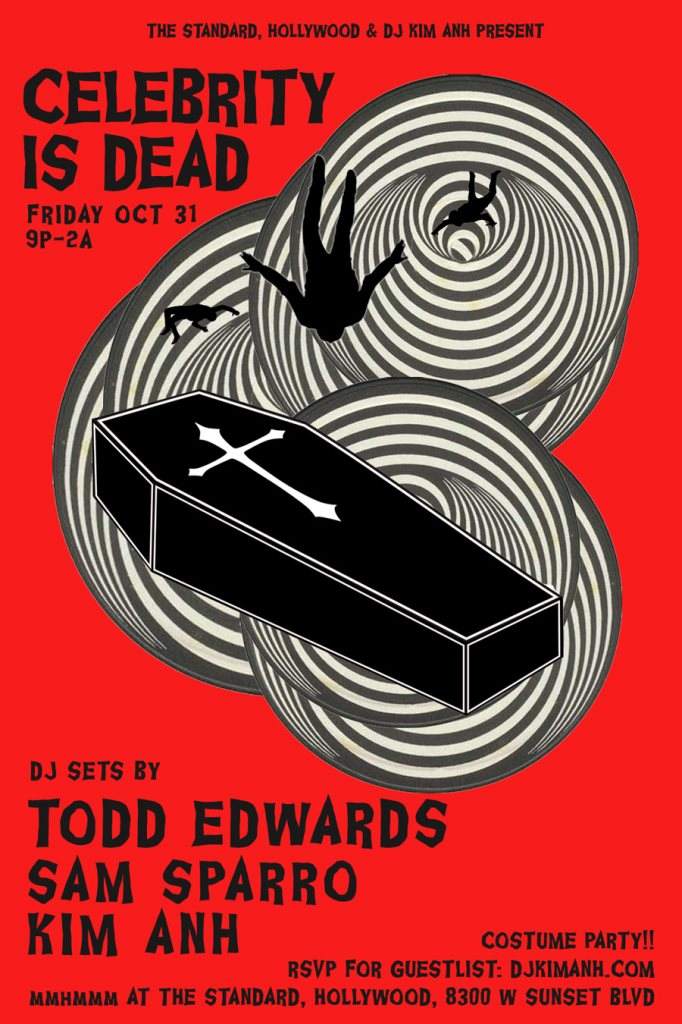 Dead Celebrities Party with Todd Edwards, Sam Sparro and Kim Anh - Página frontal