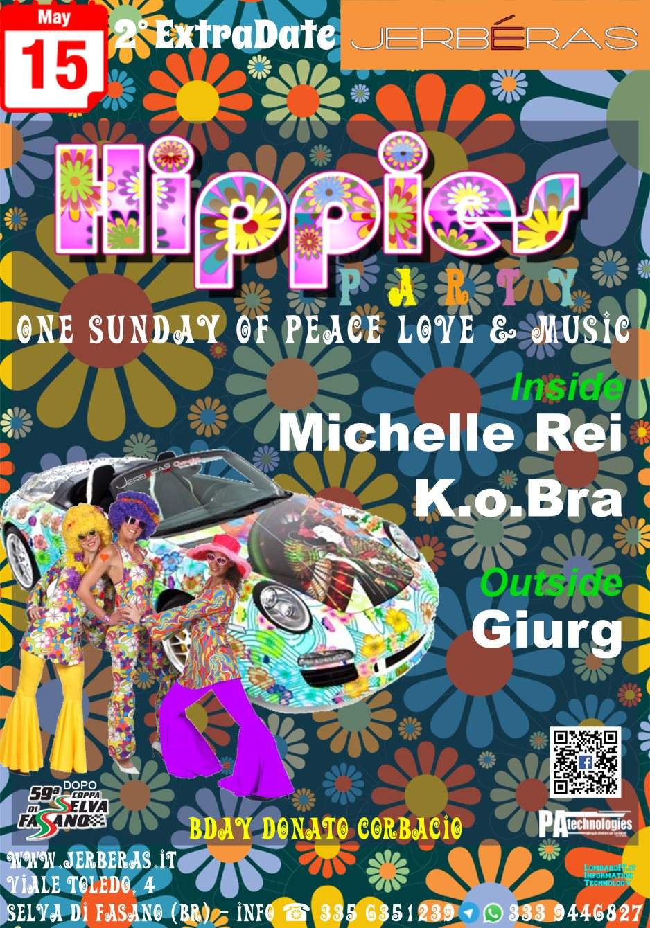 Hippies Party - 2° Extradate - Página trasera