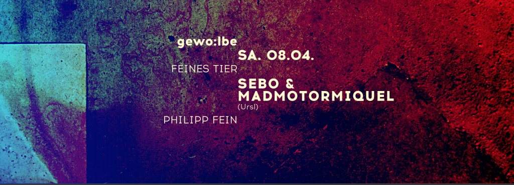 Feines Tier mit Sebo & Madmotormiquel und Philipp Fein - Página frontal