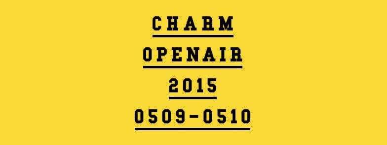 Charm Open Air - フライヤー表