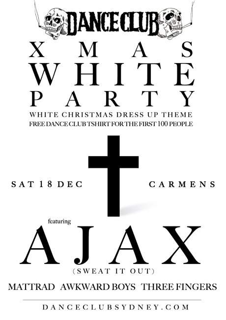 Dance Club Xmas White Party - Página frontal