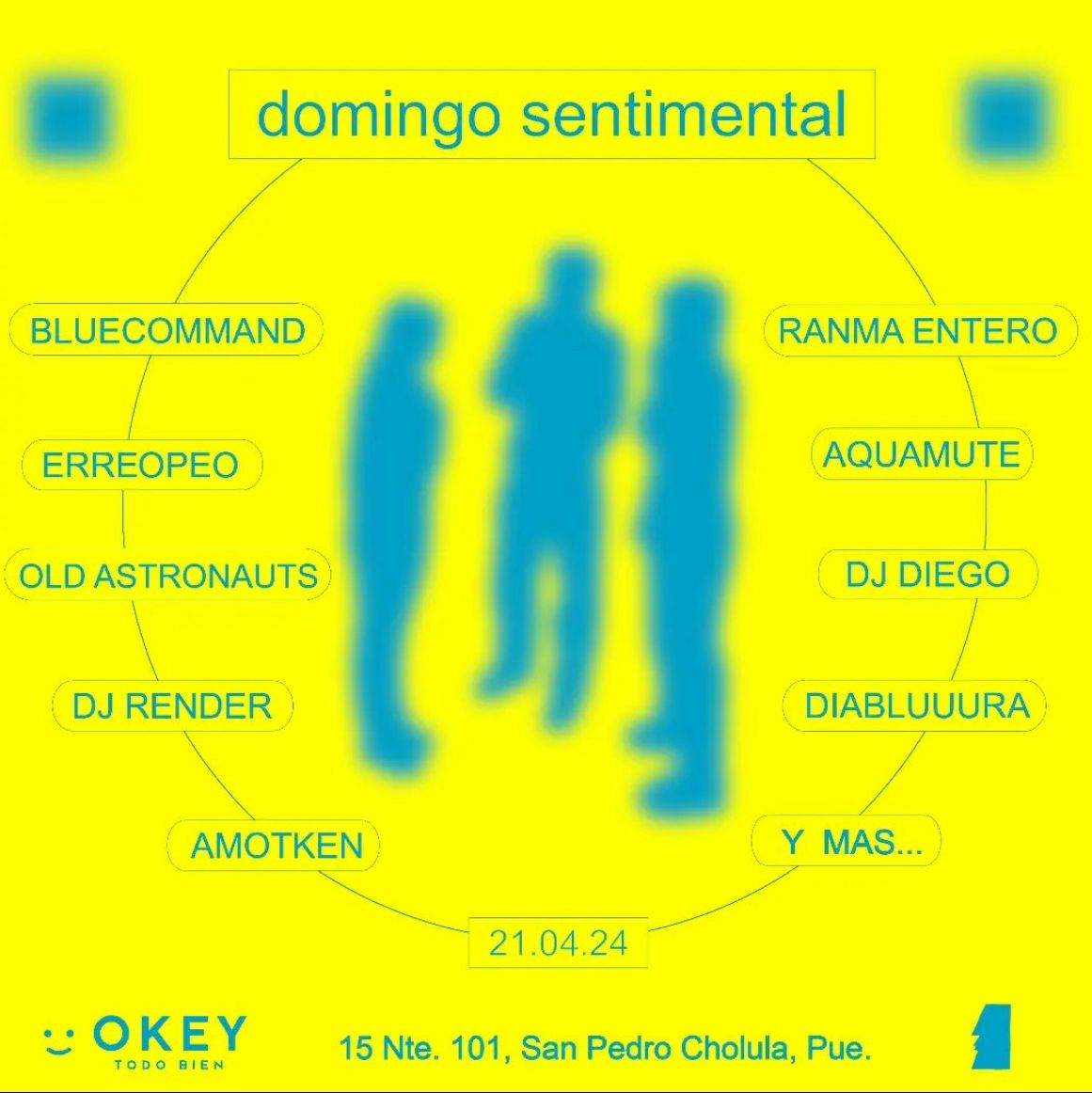 Domingo Sentimiental - フライヤー表