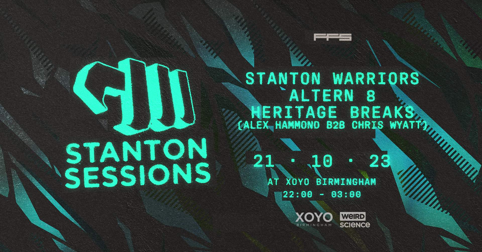 Stanton Sessions : Birmingham - Página frontal