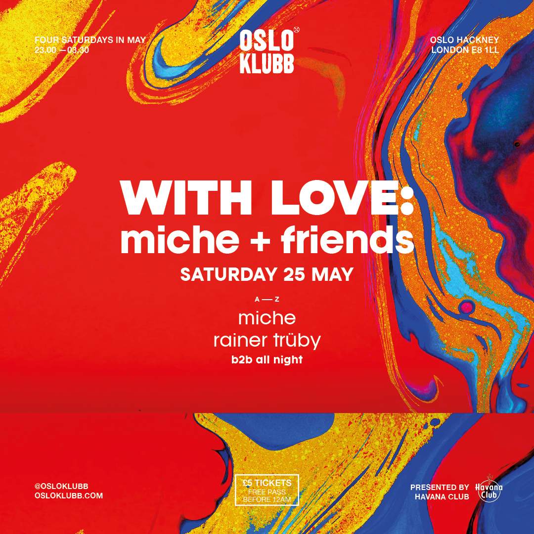 With Love: Miche + friends - フライヤー表