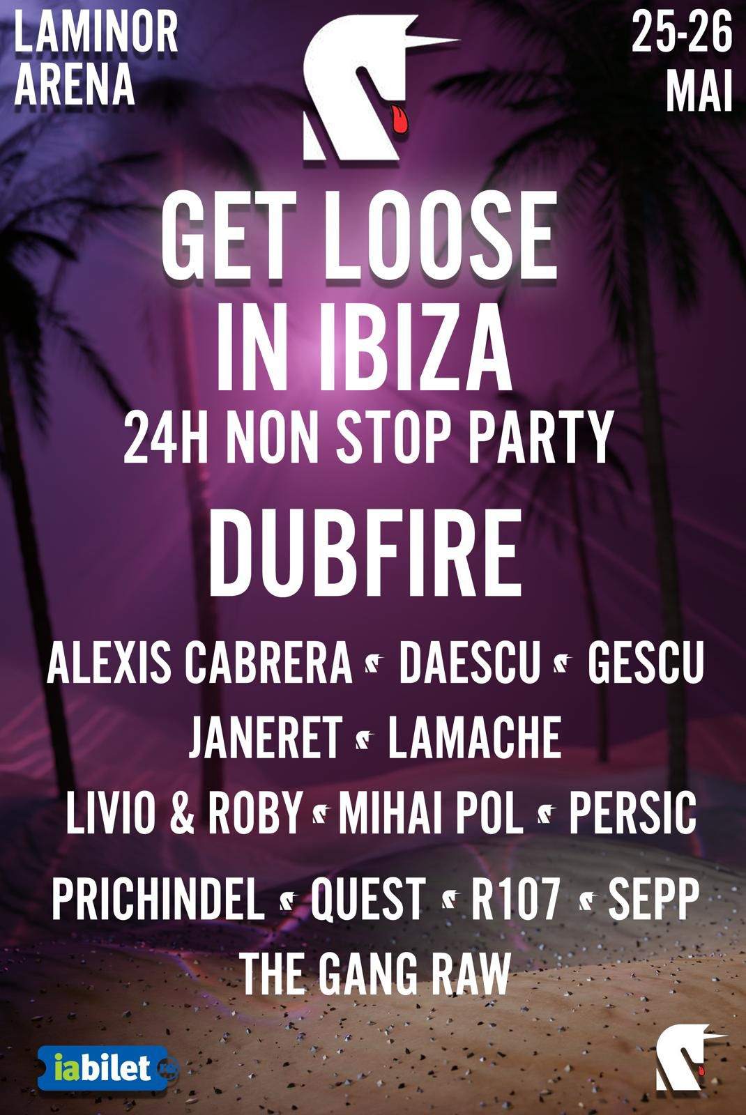 Get Loose in Ibiza - Página frontal