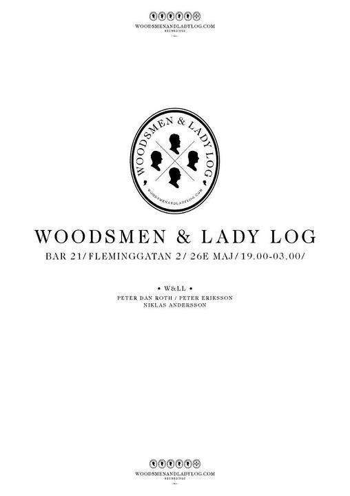 Woodsmen & Lady Log - フライヤー表