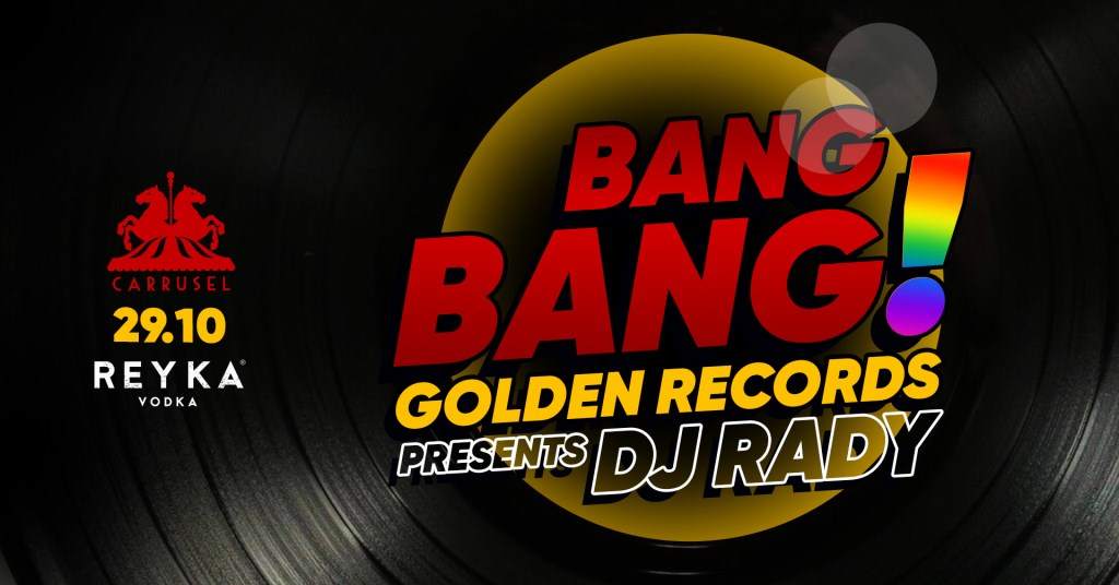 Bang Bang! presents DJ Rady - Página frontal