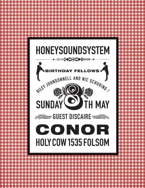Honey Soundsystem with Conor - Página frontal