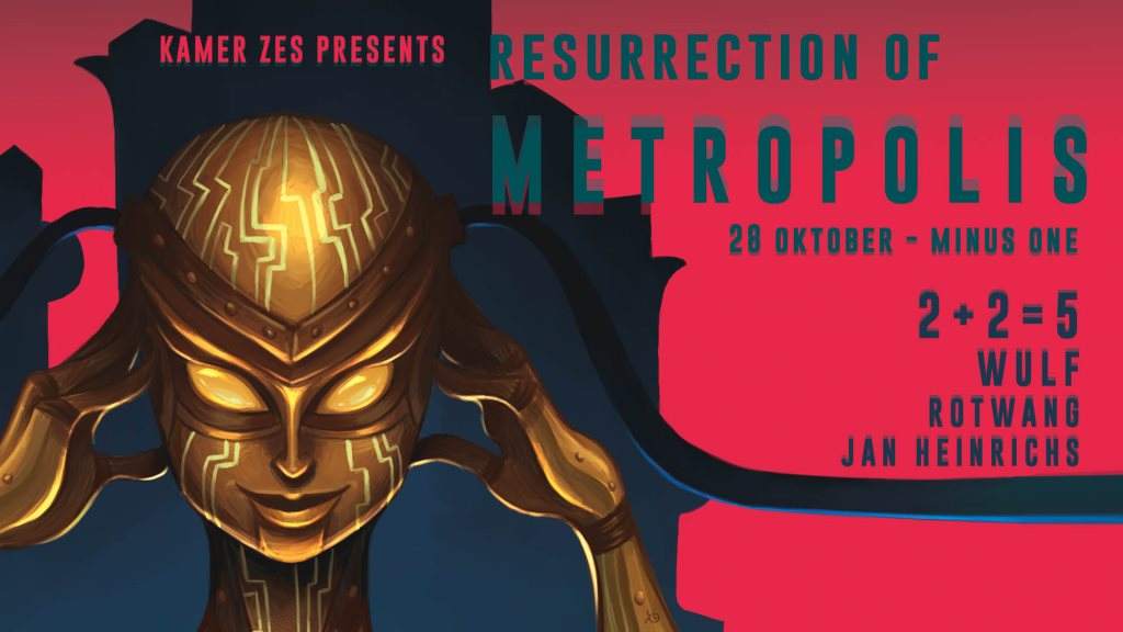 Kamer ZES presents: Resurrection of Metropolis - フライヤー裏