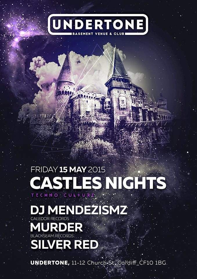 Castles Nights - Techno Culture - フライヤー表