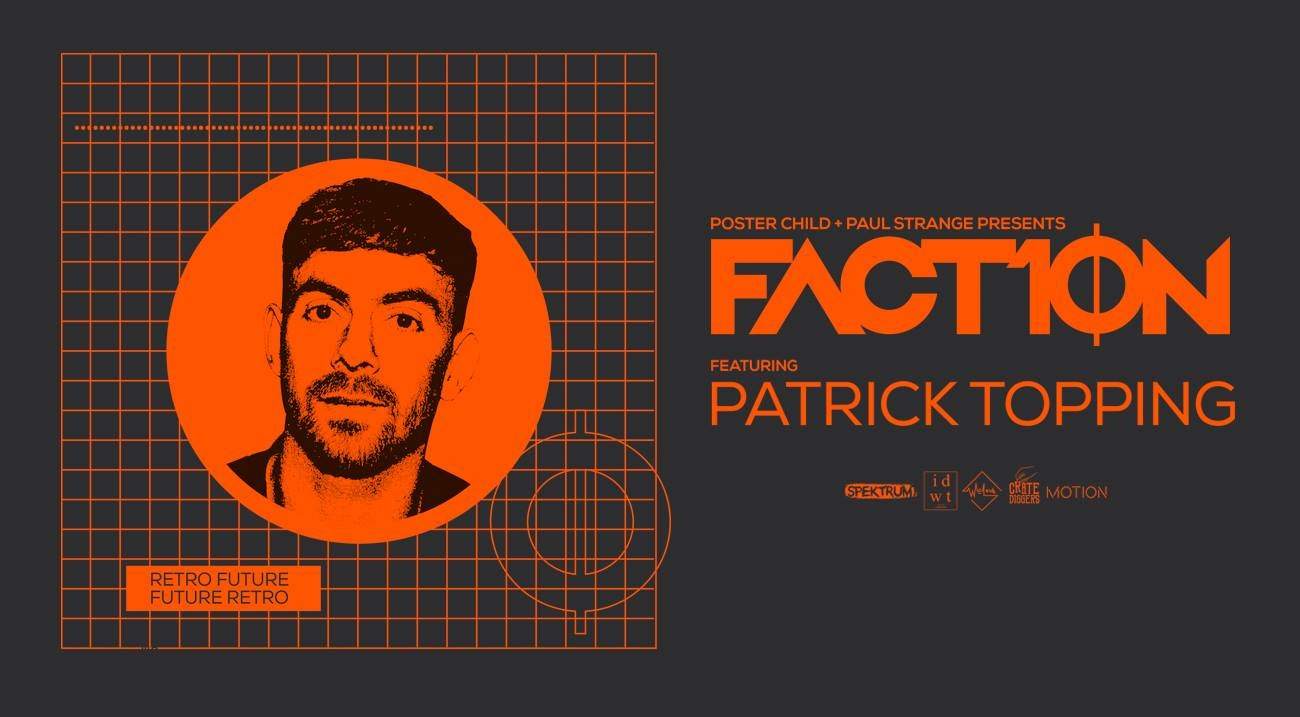 Fact1on ft. Patrick Topping - フライヤー表