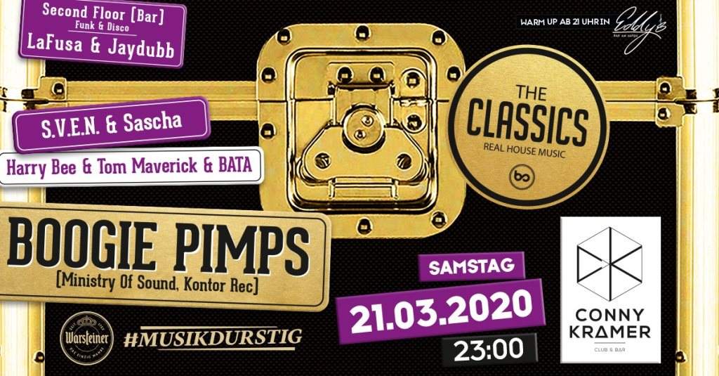 The Classics Pres. Boogie Pimps - フライヤー表