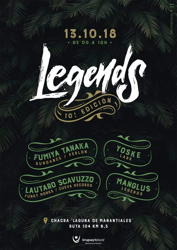 Legends 10 - フライヤー表