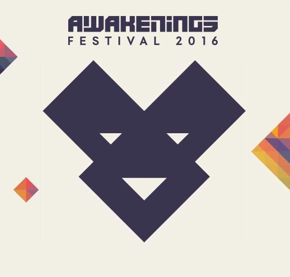 Awakenings Festival 2016 - Day 1 - フライヤー表