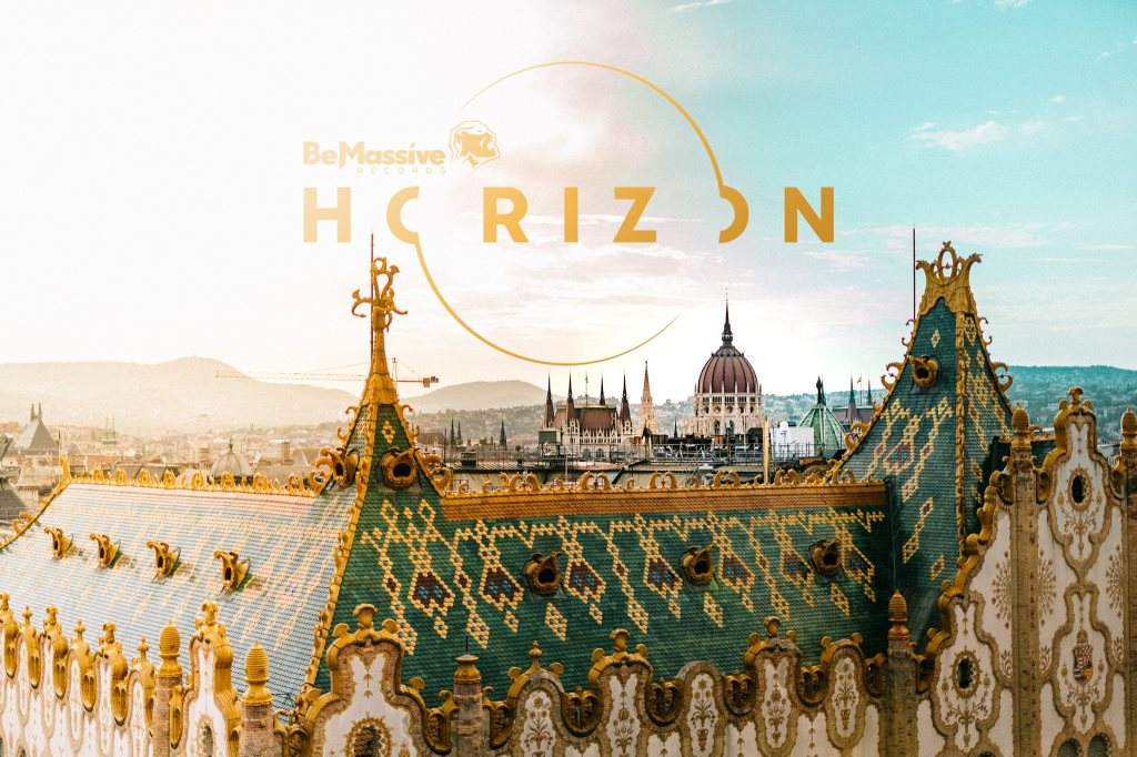 Be Massive Horizon x Rooftop Party x President Hotel Budapest - Página trasera