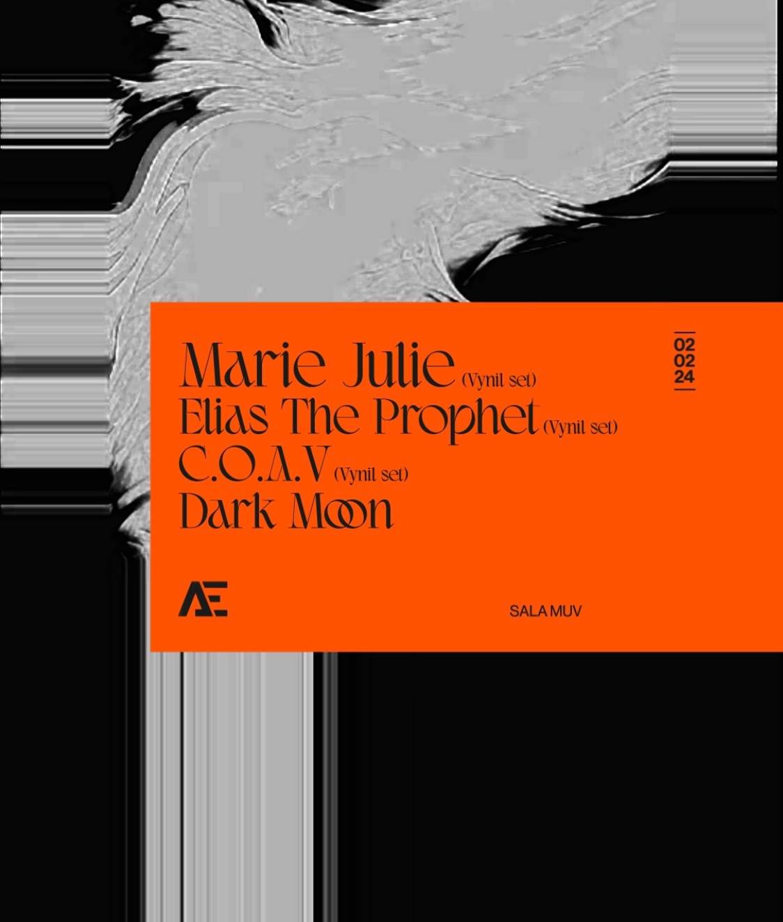 ALTEREGO: Marie-Julie, Elias the Prophet (3h VinylSet) - フライヤー表