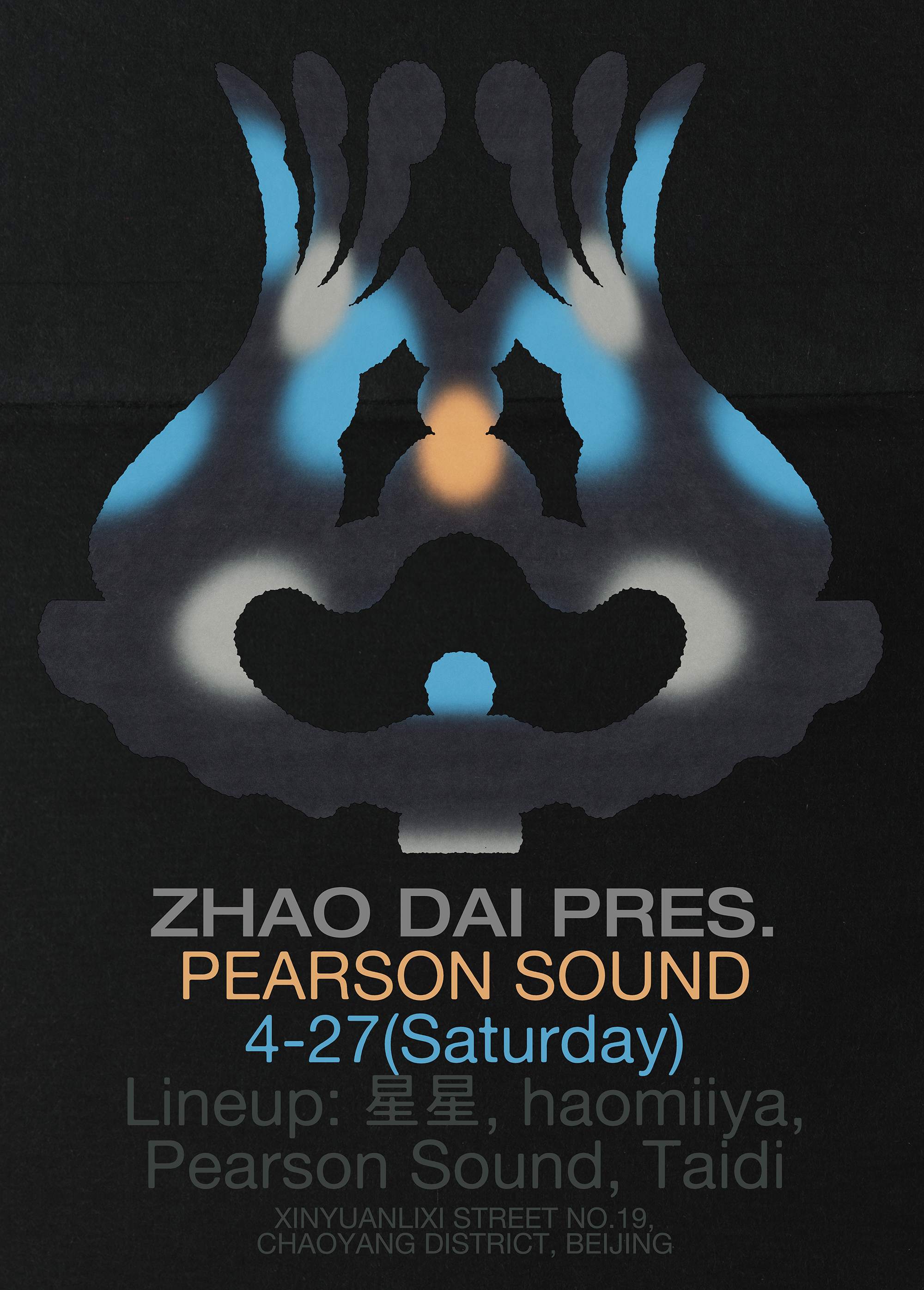 Zhao Dai pres. Pearson Sound - フライヤー表