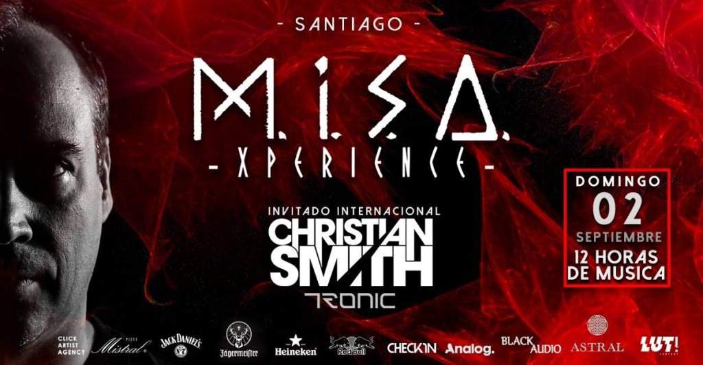 Misa Xperience presents Christian Smith  - Página frontal