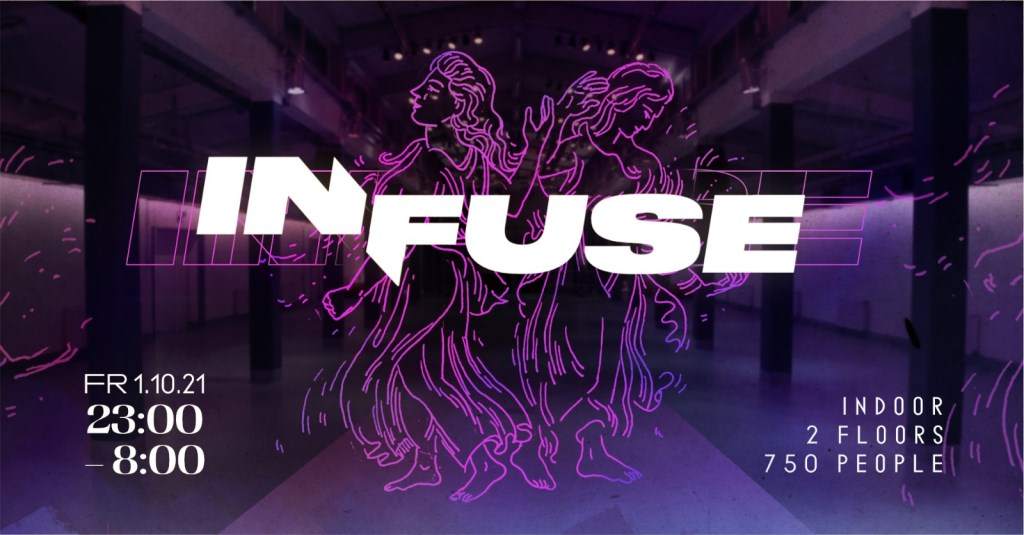 Infuse: Indoor re-Opening - フライヤー表