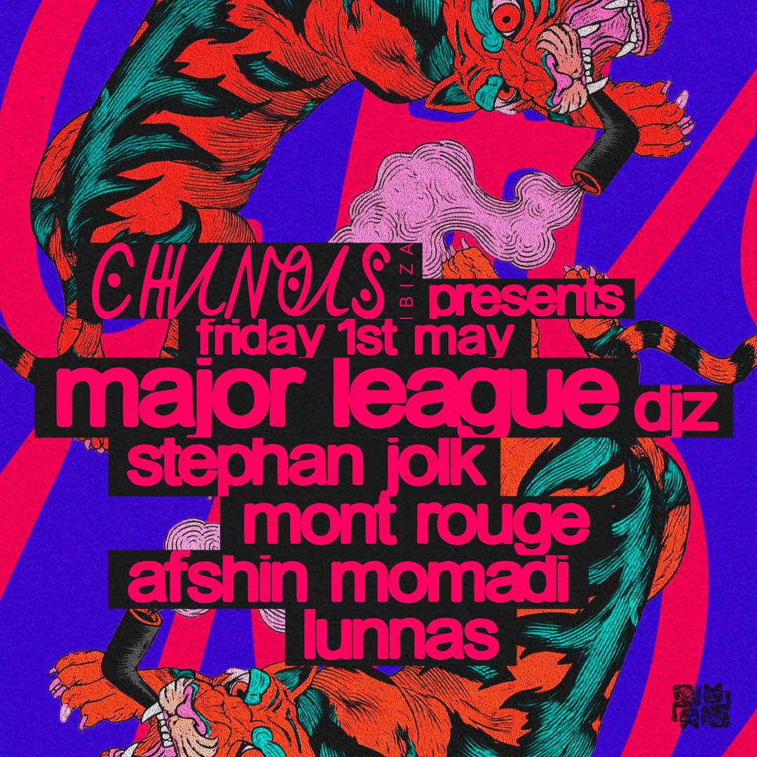 Chinois Presents: Major League Djz, Stephan Jolk, Mont Rouge, Afshin Momadi, Lunnas