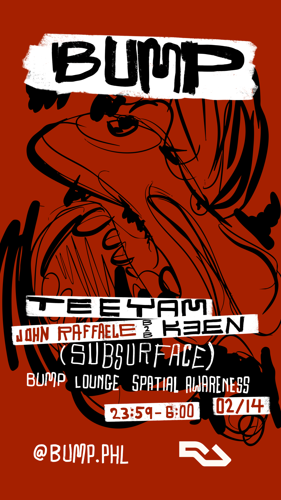 BUMP AFTER DARK: John Raffaele B2B Keen (SUBSURFACE) Teeyam, Spatial ...