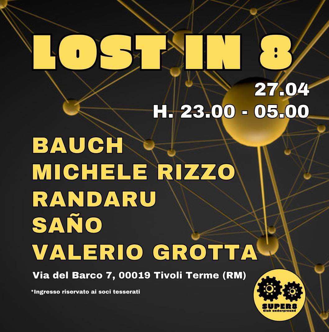 Lost in 8 - フライヤー表