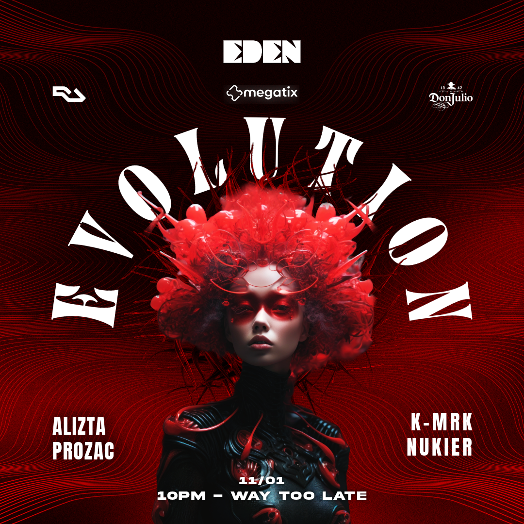 EVOLUTION THURSDAYS - Eden club Bangkok - フライヤー表