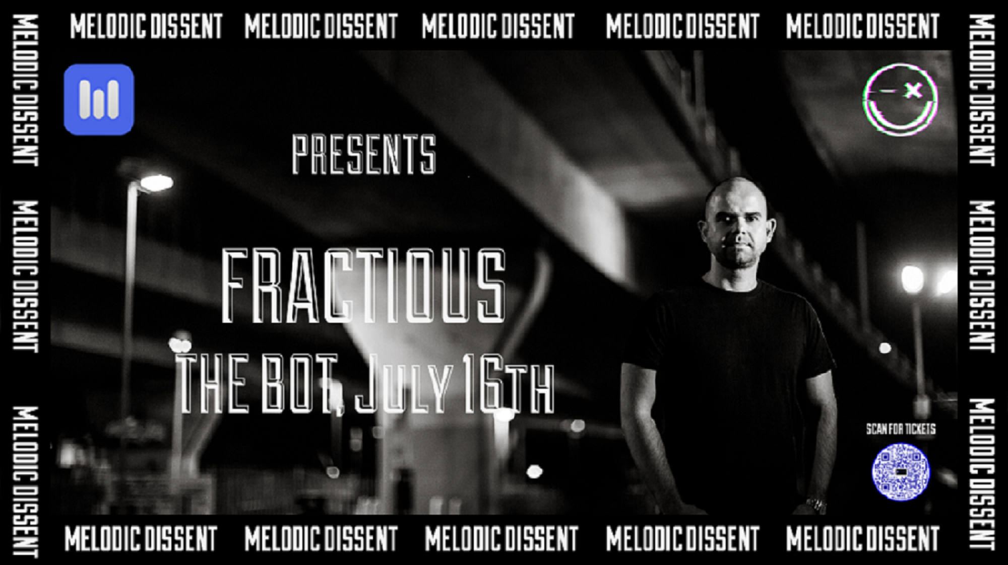 MELODIC DISSENT present Fractious - フライヤー表