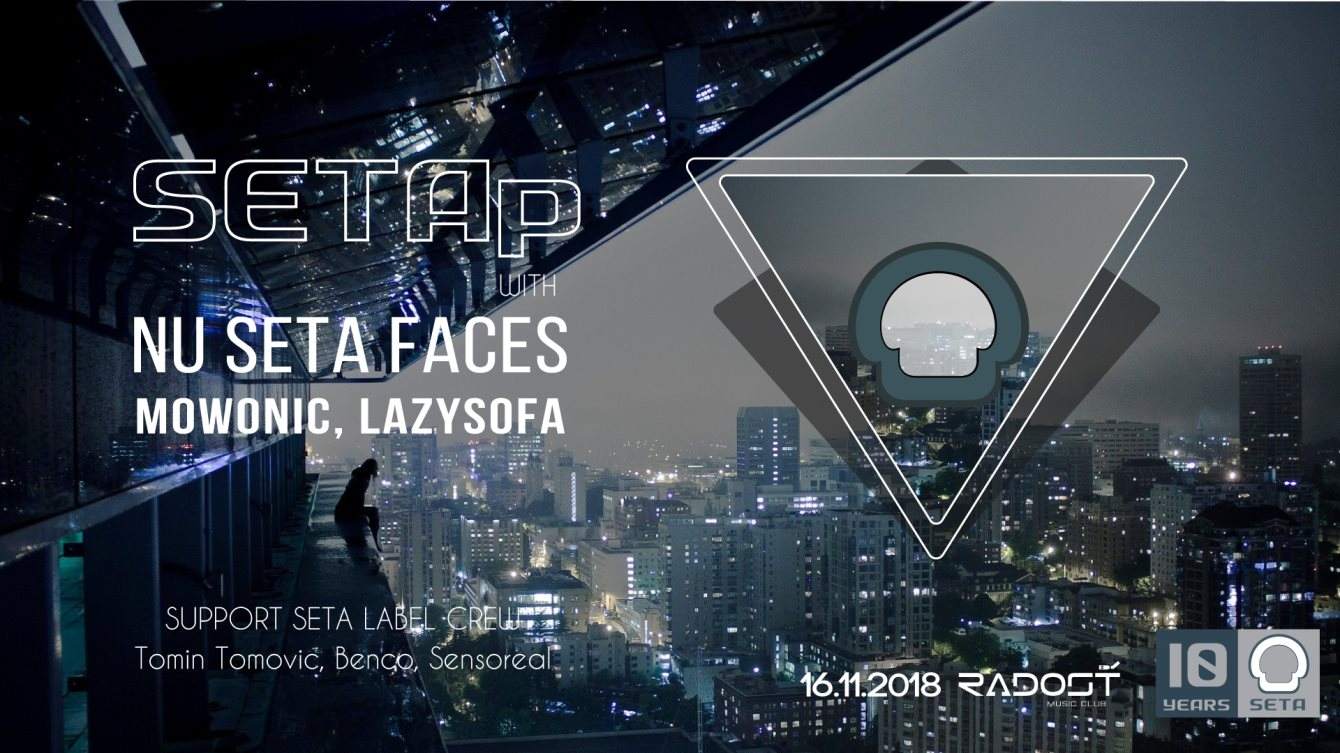 Setap with Nu Seta Faces - フライヤー表