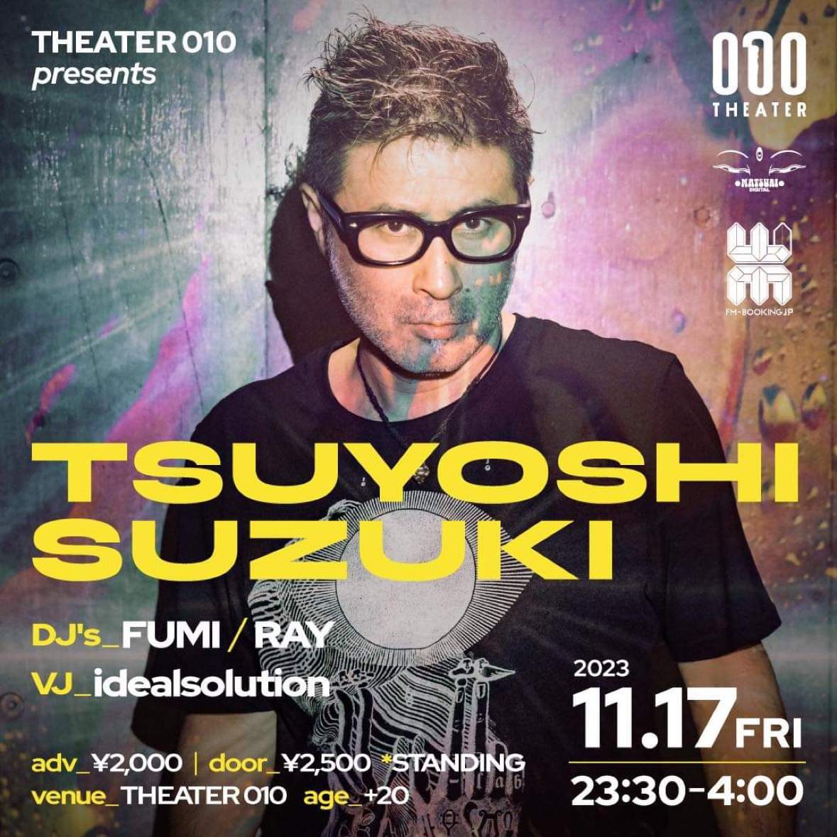 Theater010 presents【Tsuyoshi Suzuki】 - フライヤー表