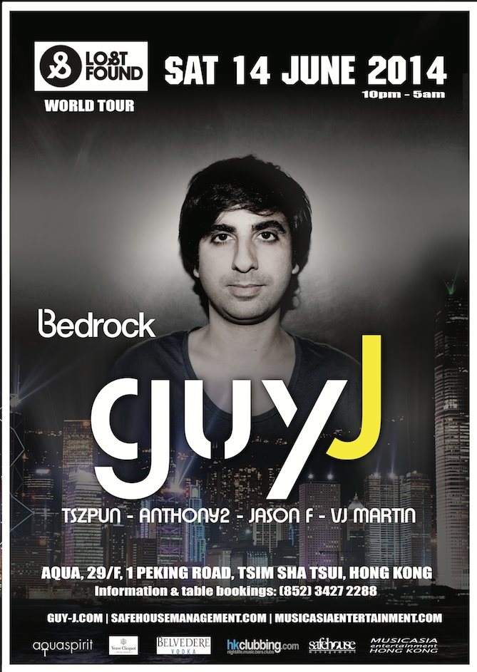 Guy J World Tour Hong Kong - Página frontal