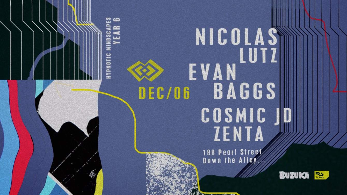 Hypnotic Mindscapes Year 6: Nicolas Lutz - Evan Baggs - Página frontal