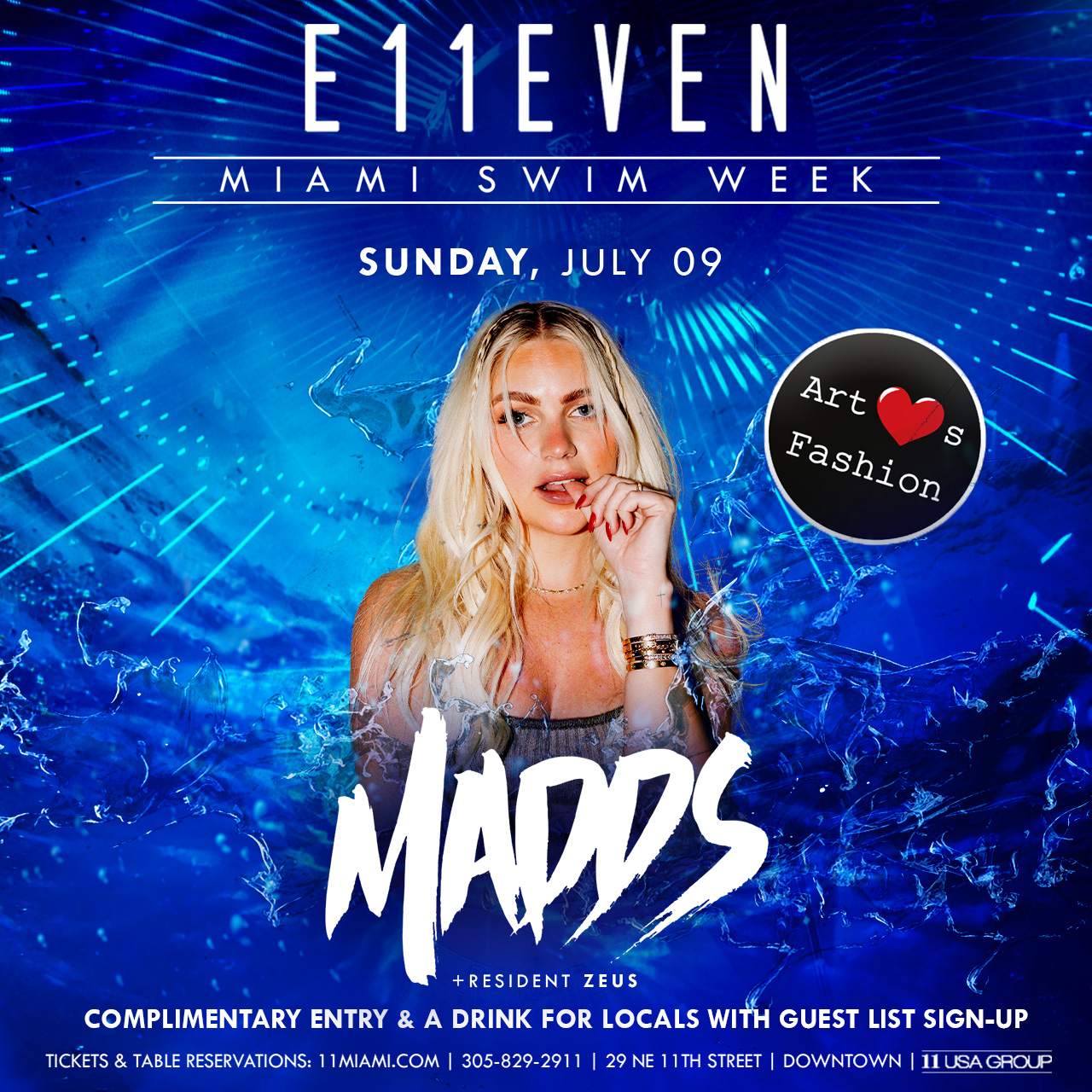 E11EVEN Miami Guest List & Table Bookings