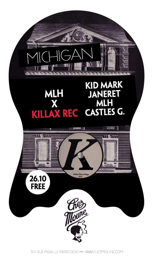 Michigan (Killax Recordings Party) - フライヤー表