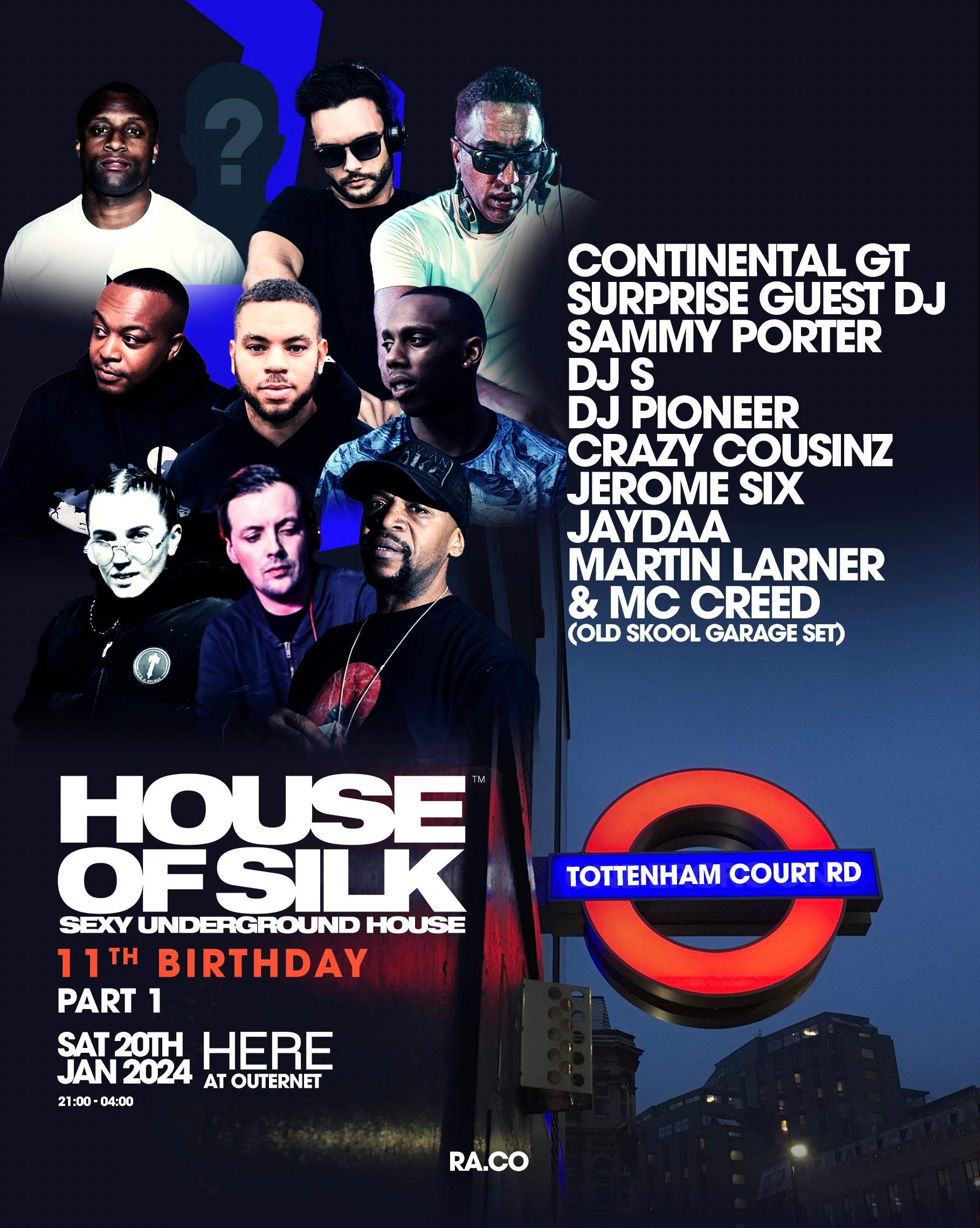 House Of Silk 11th Birthday (Part 1) at HERE, London