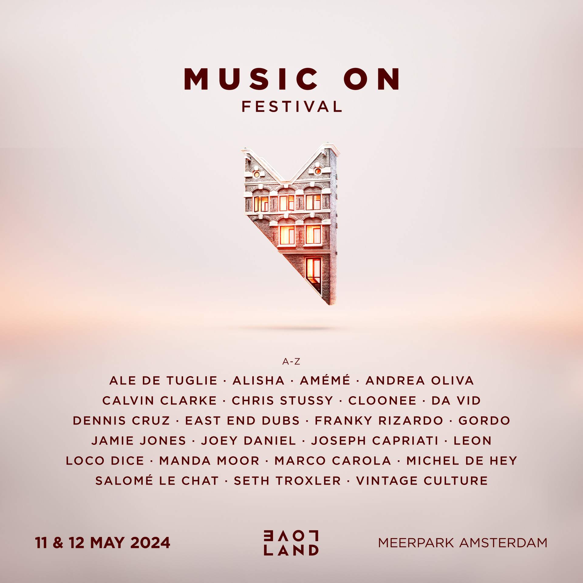 Music On Festival 2024 Weekend at Meerpark, Amsterdam