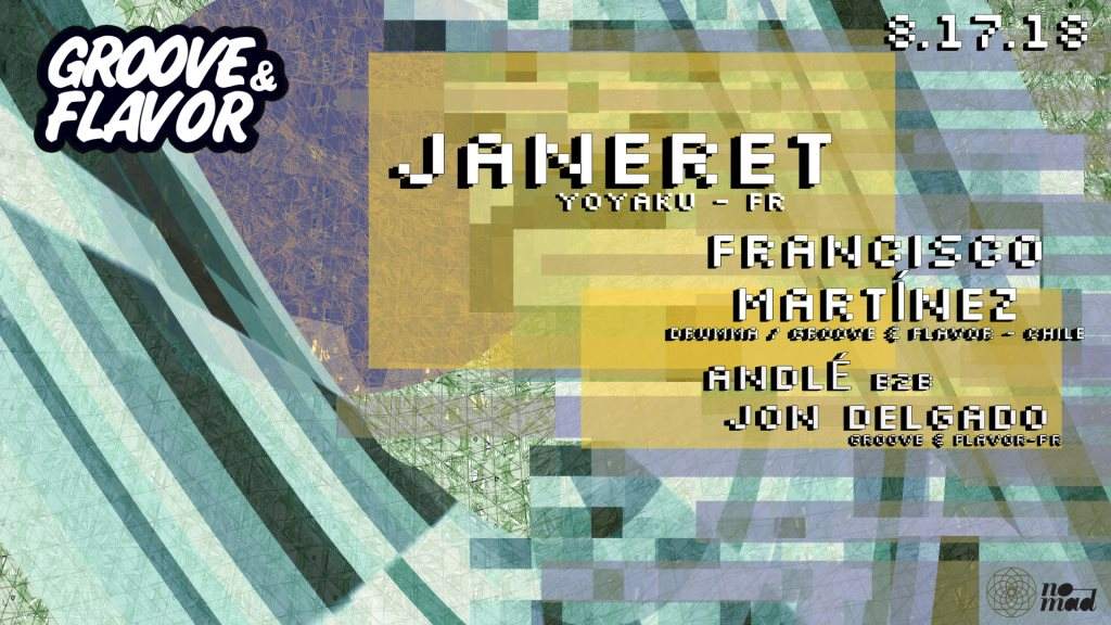 Groove and Flavor presents: Janeret - Página frontal