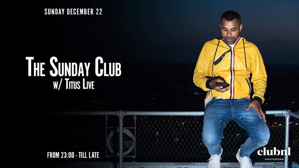 The Sunday Club Invites Titus Live - Página frontal