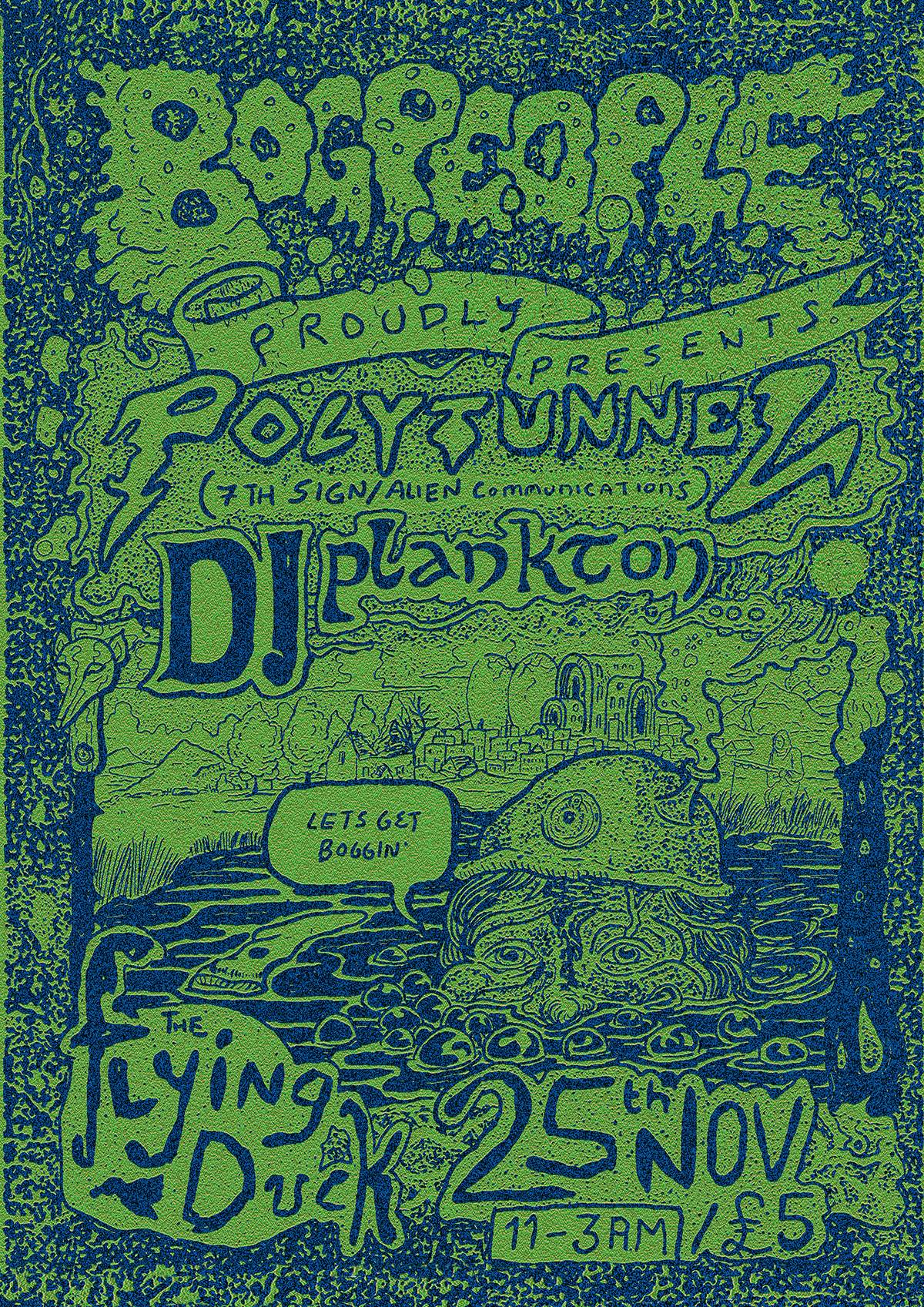 Bog People #1 w/ Polytunnel + DJ Plankton - Página frontal