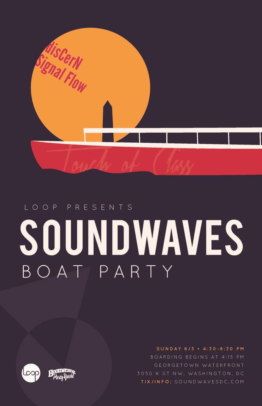Soundwaves Boat Party with Discern & Signal Flow - TOC Showcase - Página frontal