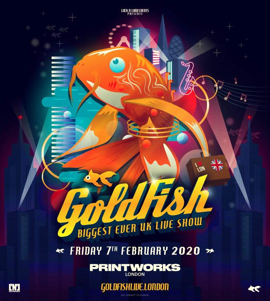 GoldFish Live - フライヤー表